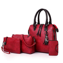 Load image into Gallery viewer, Luxury Brand 4 Psc/set Women&#39;s Handbags Large Capacity