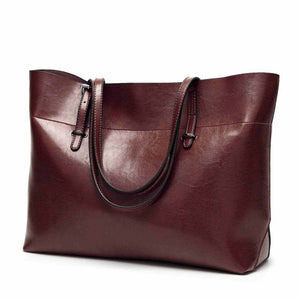 New Arrival Leather Bags Classical Casual Tote