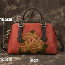 Load image into Gallery viewer, Leather women&#39;s handbag