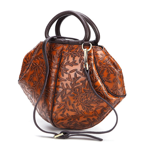 Women Handbag Vintage Real Genuine Leather
