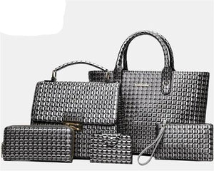 Women's Luxury Handbags 5pc Set