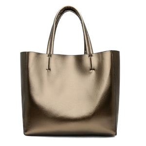Solid Large Capacity Women Bags Casual Tote