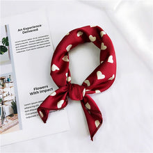 Load image into Gallery viewer, Square Scarf Hair Tie Band For Business Party Women