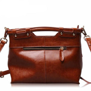 Retro Original CowHide leather Handbag