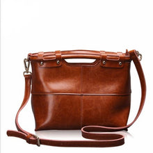 Load image into Gallery viewer, Retro Original CowHide leather Handbag
