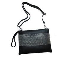 Load image into Gallery viewer, Women black leather Purses And Handbags evening clutch