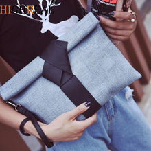 Load image into Gallery viewer, Women Day Clutches Bags Bow Leather