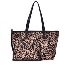 Load image into Gallery viewer, Vintage Women Tote Bag Leopard