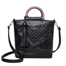 Load image into Gallery viewer, Fashion Sheepskin Leather Women Handbag Luxury